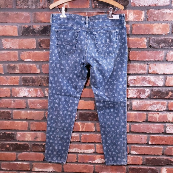 AG + Liberty Art Fabrics Floral Ankle Skinny Jeans - Picture 5 of 7